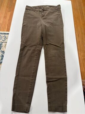 Old Navy Pixie Skinny Pants in Olive Brown